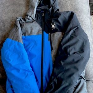 Youth boys size 12 spyder ski jacket